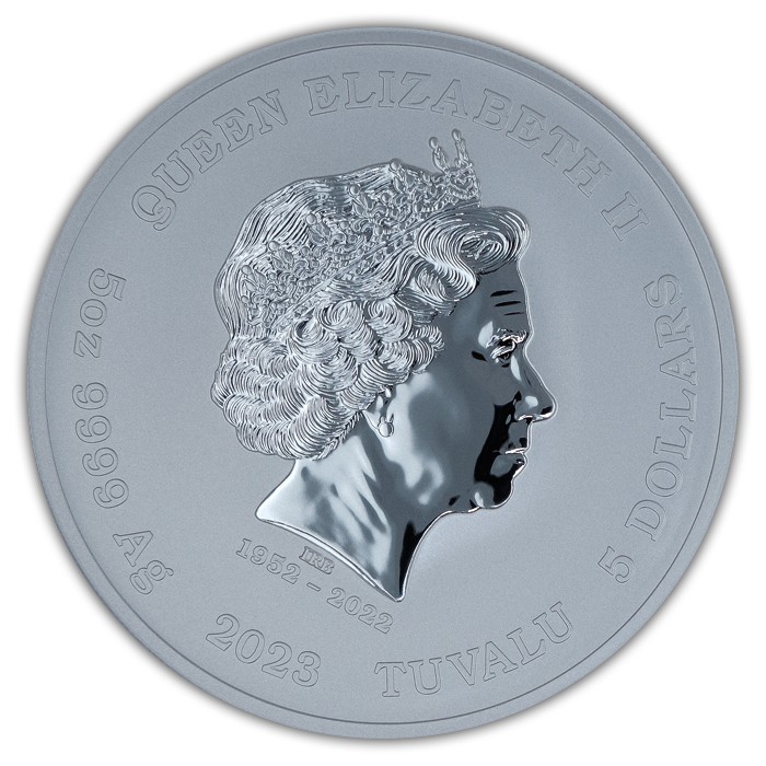 Srebrna Moneta Gods of Olympus: Artemis 2023, 1 uncja - awers Srebrna Moneta Gods of Olympus: Artemis 2023, 1 uncja - awers