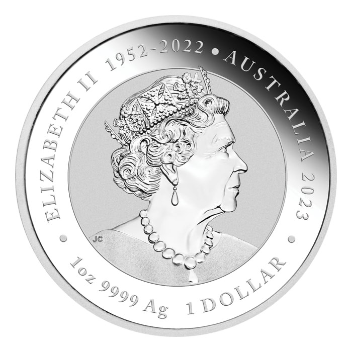 Quokka 2023 Silver Coin, 1 ounce - obverse Quokka 2023 Silver Coin, 1 ounce - obverse