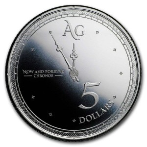 Srebrna Moneta Tokelau Chronos 2019, 1 oz