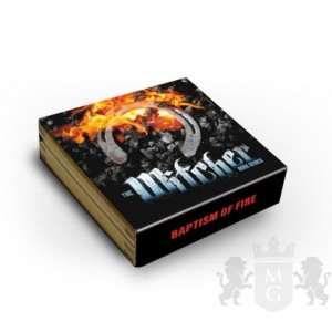 The Witcher: Feuertaufe 2023 Silbermünze, 2 Unzen - Box