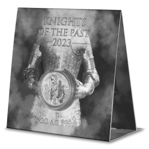 Srebrna Moneta Knights of the Past 2023, 1 uncja - blister