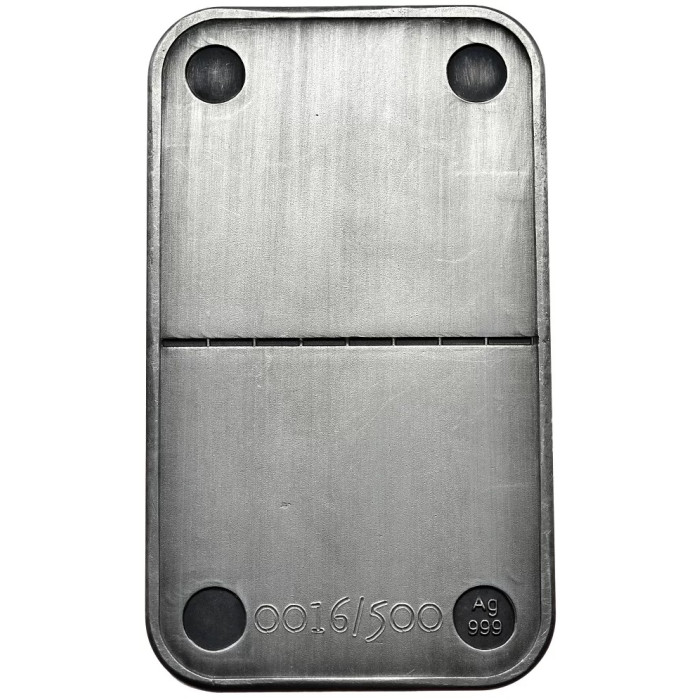 Srebrny Medal Husaria II Antique Gold, 1 uncja - bar back