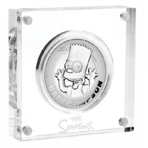 Srebrna Moneta Die Simpsons: Bart Simpson 2022 (Beweis), 2 uncje - Box 1 Srebrna Moneta Die Simpsons: Bart Simpson 2022 (Beweis), 2 uncje - Box 1