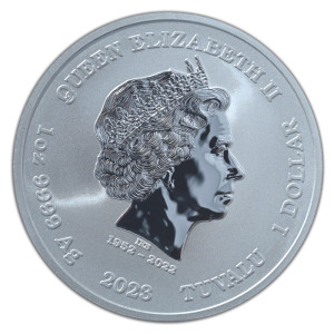 Silver Coin Gods of Olympus: Apollo 2023, 1 oz - obverse