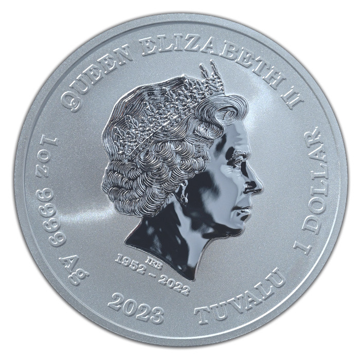 Silver Coin Gods of Olympus: Apollo 2023, 1 oz - obverse