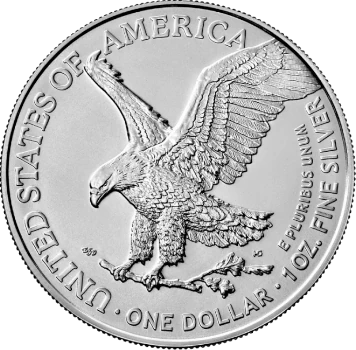 Srebrna moneta 1 uncja - Amerykański Orzeł