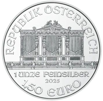 Srebrna moneta 1 uncja - Wiedeńscy Filharmonicy