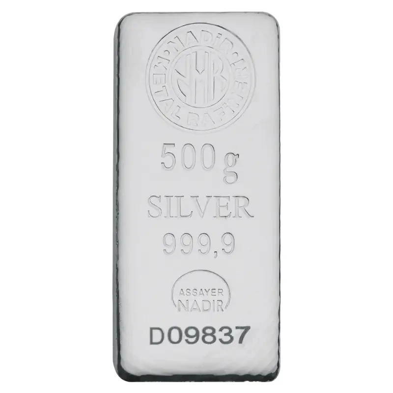 Sztabka strebra 500g