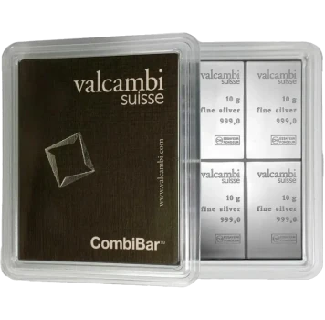 Sztabki srebra - pakiet