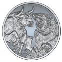 Srebrna moneta 1kg: Tokelau Bull and Bear 2022